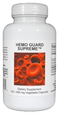 Supreme Nutrition Hemo Guard Supreme, 120 Pure Herbal Combination Veggie Caps