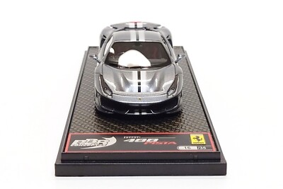 Ferrari 488 Pista Grigio Silverstone BBR 1 43 LIMITED 35 PCS for