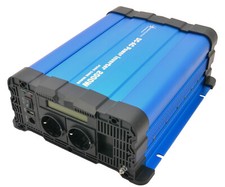 Convertisseur FS2000D 24V 2000/4000 Watt Pur Sinus Bleu Affichage Inverter