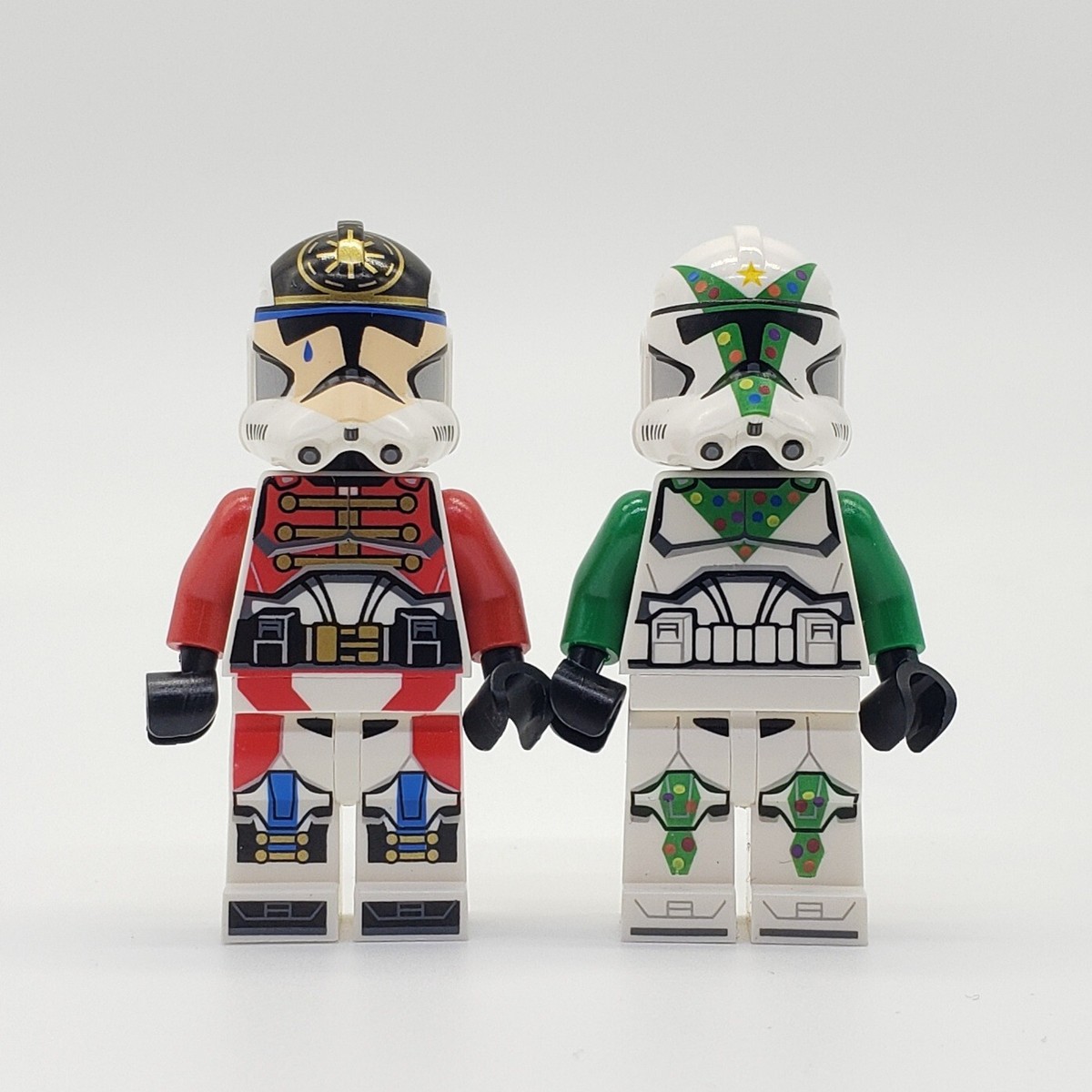 Grandpa Clone Customs Christmas 2024 Clone Trooper Minifigure Set GCC Lego  Parts