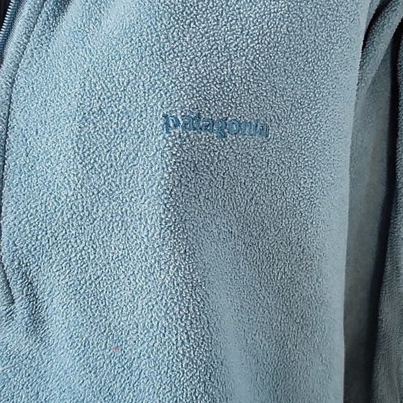 PATAGONIA Vintage Blue Fleece 1/2 Zipper Pull Over Jacket Small Women's thumbnail 3