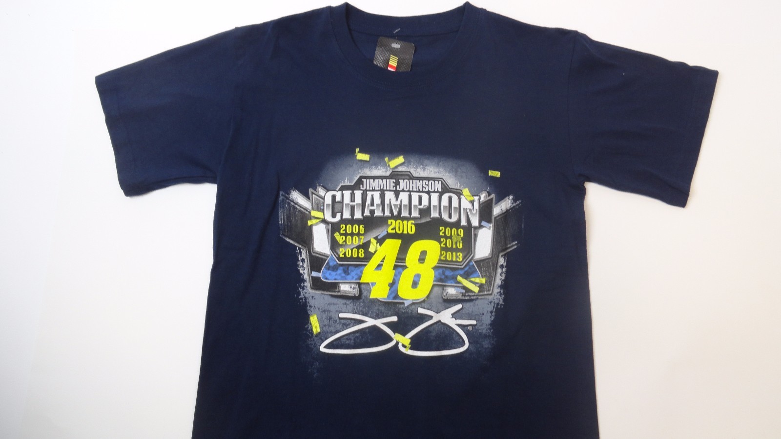 Jimmie Johnson #48 2016 Champion Racing T-Shirt NASCAR Hendrick