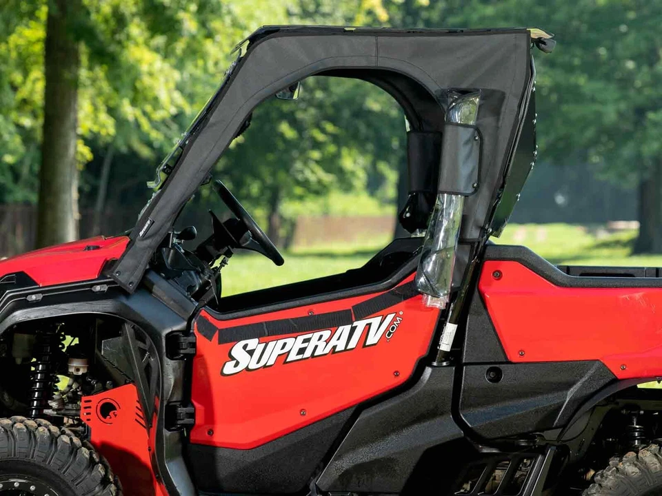 Portas de gabinete de cabine macias SuperATV Primal para Honda Pioneer 1000 (2016+) - Imagem 3 de 4