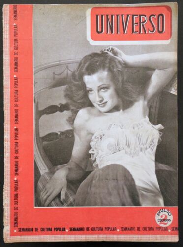 Universo 1945 Elaine Riley William Powell Jack Oakie Carmen Miranda Sonja Henie - Afbeelding 1 van 9