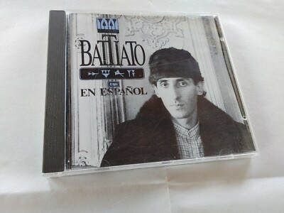 MEGA SELTEN !! BATTIATO EN ESPANOL CD ERSTE DRUCKE SPANIEN SPANIEN EMI 1987 SEHR GUT!