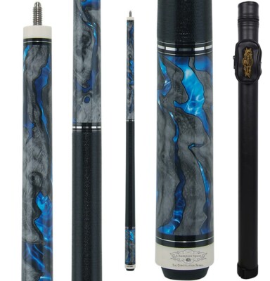 Champion constellation Billiard pool cue CN-5 white/Black Hard case,58'', 5/16X14