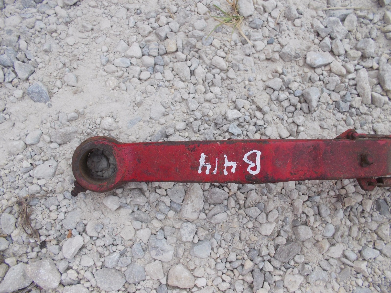 International B414 Tractor original ih Parking Brake engagement lever