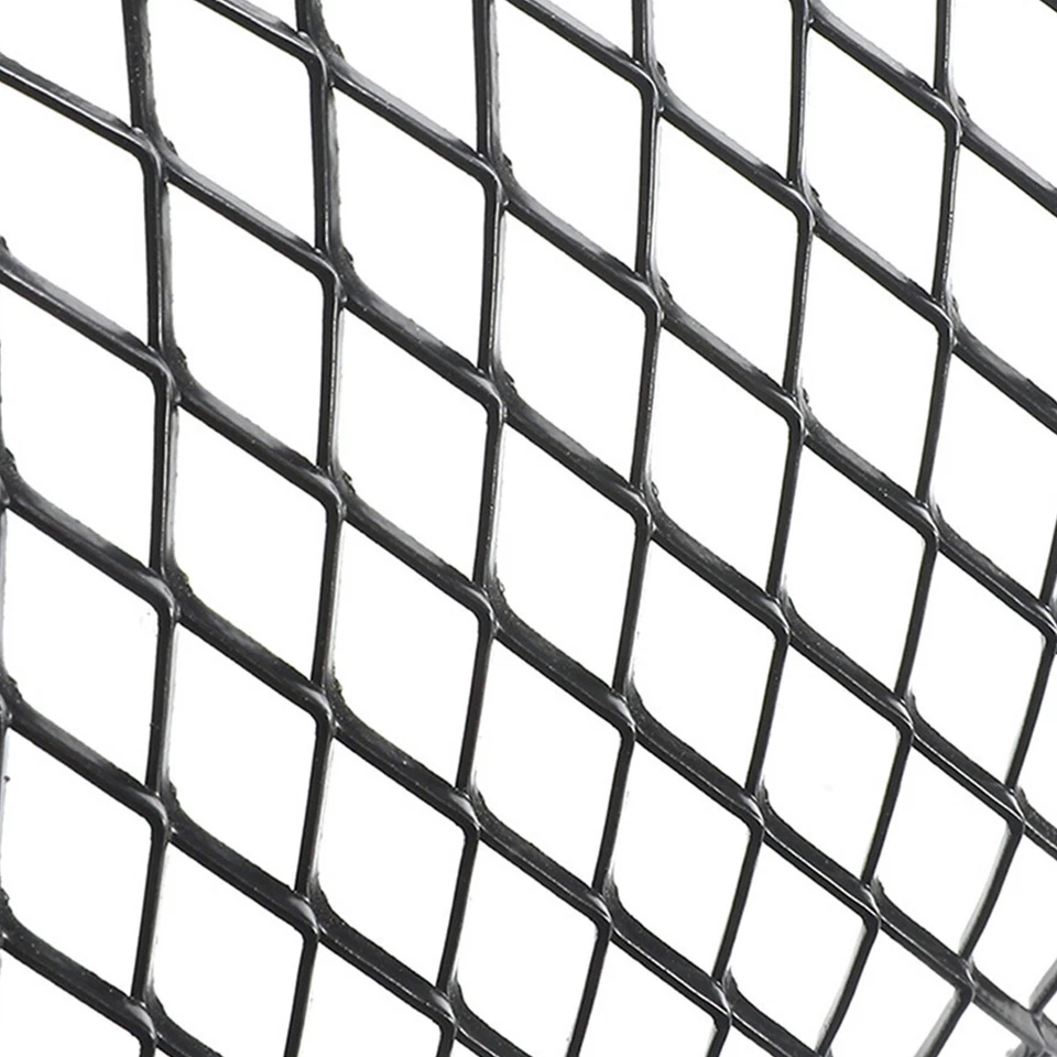 Rejilla de admisión delantera estilo rombo de aluminio para guardabarros de parachoques Foto 2 de 4