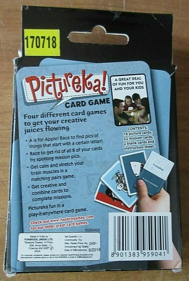 Pictureka! Juego de cartas 2018 Foto 2 de 4