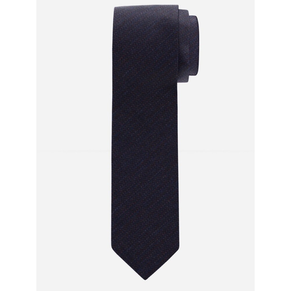 Olymp Men's Slim Tie Red Brown 174540 36 Sienna
