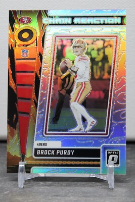 Optic Football 2023 Chain Reaction Brock Purdy No.CR-BP San Francisco 49ers