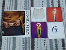 CUD Joblot x5. ELVIS BELT (LP), ONCE AGAIN, NEUROTICA, STICKS & STONES, MAGIC 7"