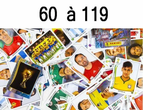 Stickers, albums et sets de cartes sportives football