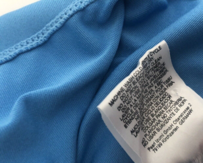 PEARL IZUMI PRO CYCLING Sz S Blue Bike Top S/S Textured Knit 1/2
