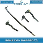 NEW Steering Tie Rod End Set of 4 LH RH Inner Outer For 2007-18 Jeep Wrangler JK