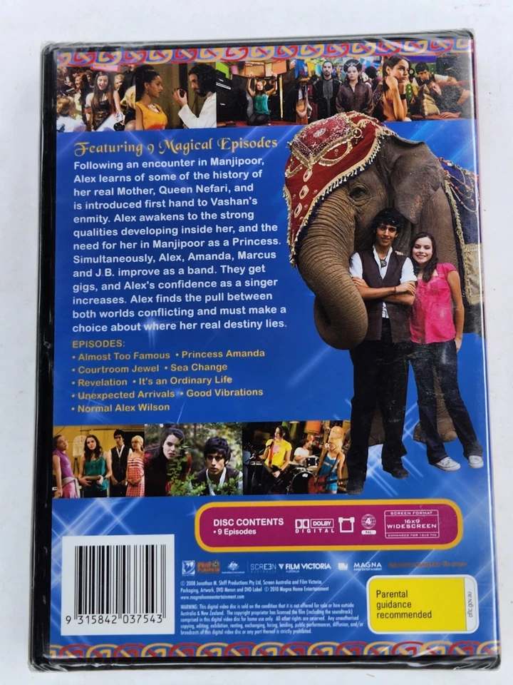 The Elephant Princess: Almost Too Famous - 9 Episodes - DVD Region 4 PAL - Bild 2 von 2