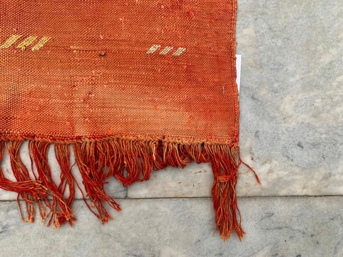 Antique Moroccan Kilim,Wool Kilim,Sabra Kilim,Traditional Kilim 3x5 ft Free Ship - Picture 11 of 12