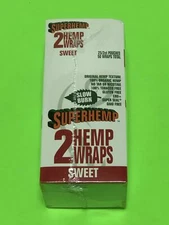 FREE GIFTS🎁Good Times SuperHemp Sweet 50 Super High Quality Hemp Rolling Papers