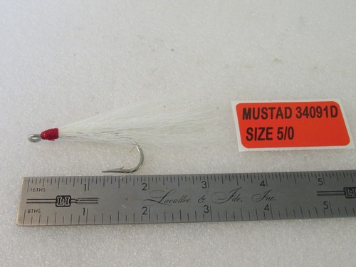 Open Eye Dressed Bucktail Teaser Flies Hooks Sea Bass Fluke Plugs Rigs CHOICE - Picture 28 of 47