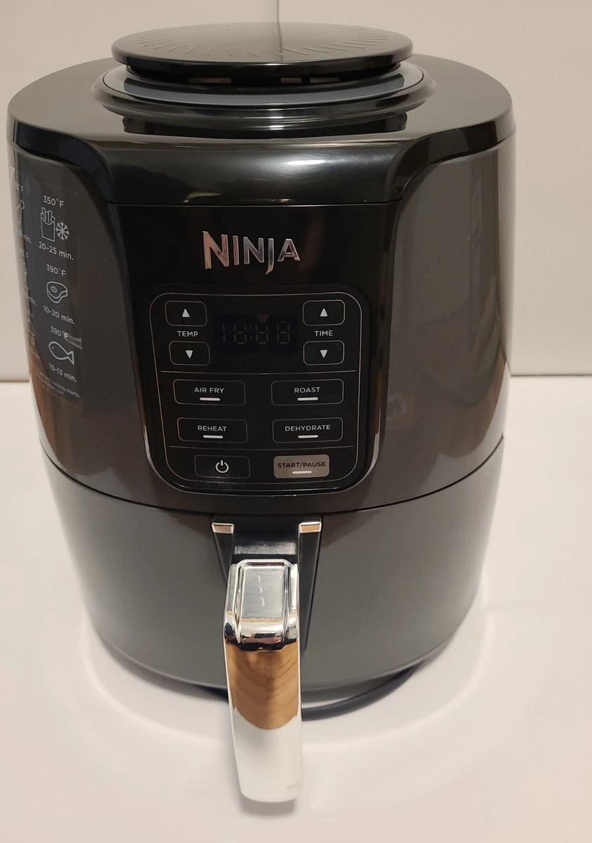 Ninja AF100 Gently Used Air Fryer - Black Designed To Cook Up To 2 Lbs of  Food