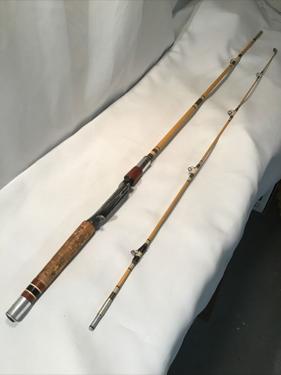 VINTAGE 2 pc 7' HEDDON PAL MARK IV CONTROLLED FLEX Action VINTAGE 2 pc 7' HEDDON PAL MARK IV CONTROLLED FLEX Action