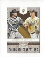 2015 Panini Contenders Collegiate Connections #6 Dansby Swanson/Rhett Wiseman 