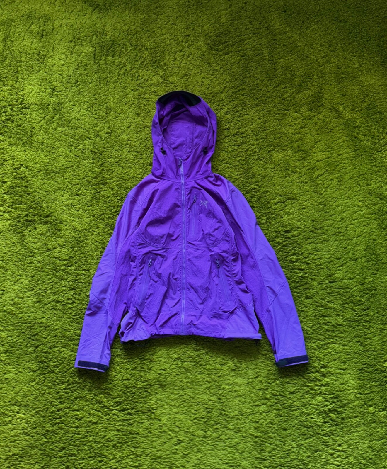 ARC'TERYX Giacca con cappuccio Arcteryx stile gorpcore sbiadita viola taglia S donna