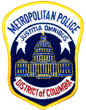 WASHINGTON DC &ndash; METROPOLITAN POLICE &ndash; US CAPITAL CITY Sheriff Police Patch