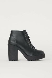 h and m black boots