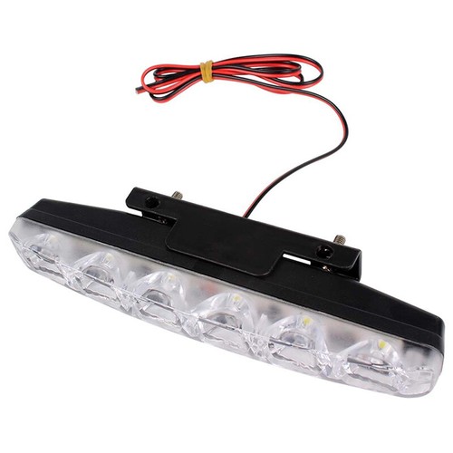 2PCS 12V 6 LED Daytime Running Light DRL Car Fog Day Driving Lamp Lights KitYUKN - Picture 9 of 9