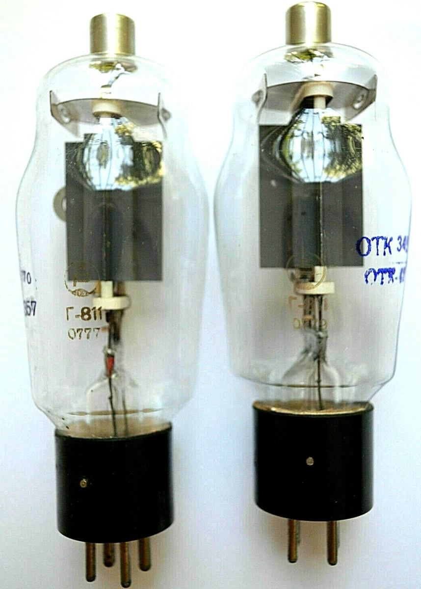 Lot De 2 Tubes Taylor 811A - Ouverts Jamais Utilisés - Pour Amplis
