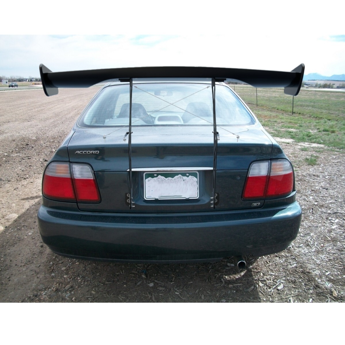 FOR 96-97 HONDA ACCORD TRUNK-BACK WING GT RACING SPOILER CHASSIS