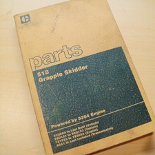 Garra deslizante CAT Caterpillar 518 manual de piezas catálogo de libros tienda registrador de registro
