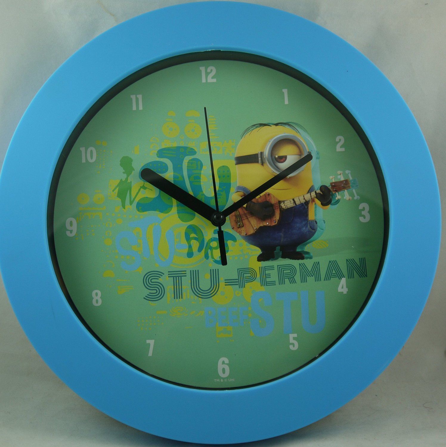 Minion Wall Clock Bob , Stu & Kevin eBay