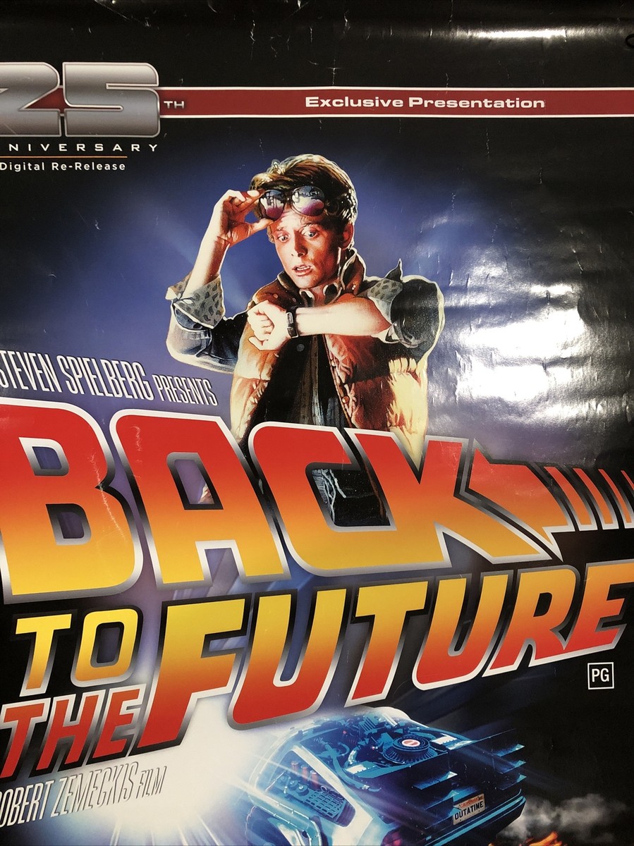 Back To The Future 25th Anniversary AMC Theatres Movie Poster