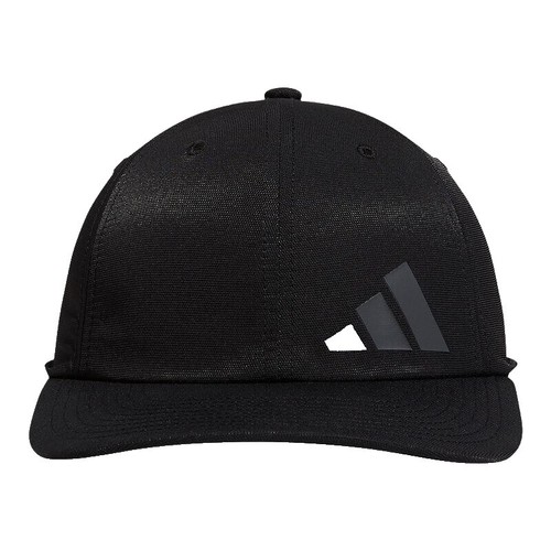 Adidas Three Stripe Life Multi-Language Patch Cap Black Adjustable Adidas Black Three Stripe Life Multi-Language Patch  main image 2