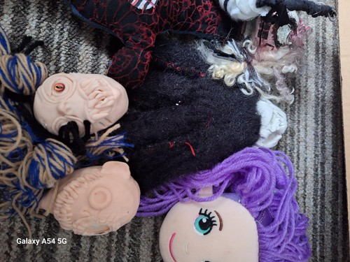 Job lot dolls 32 x art dolls, clay dolls, crafting, upcycles - Picture 10 of 22