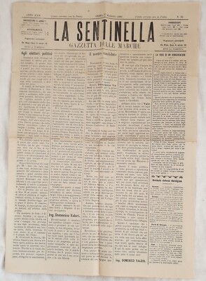 La The Sentinel Zeitschrift der Marken 27 Mai 1900 V Recanati Offagna