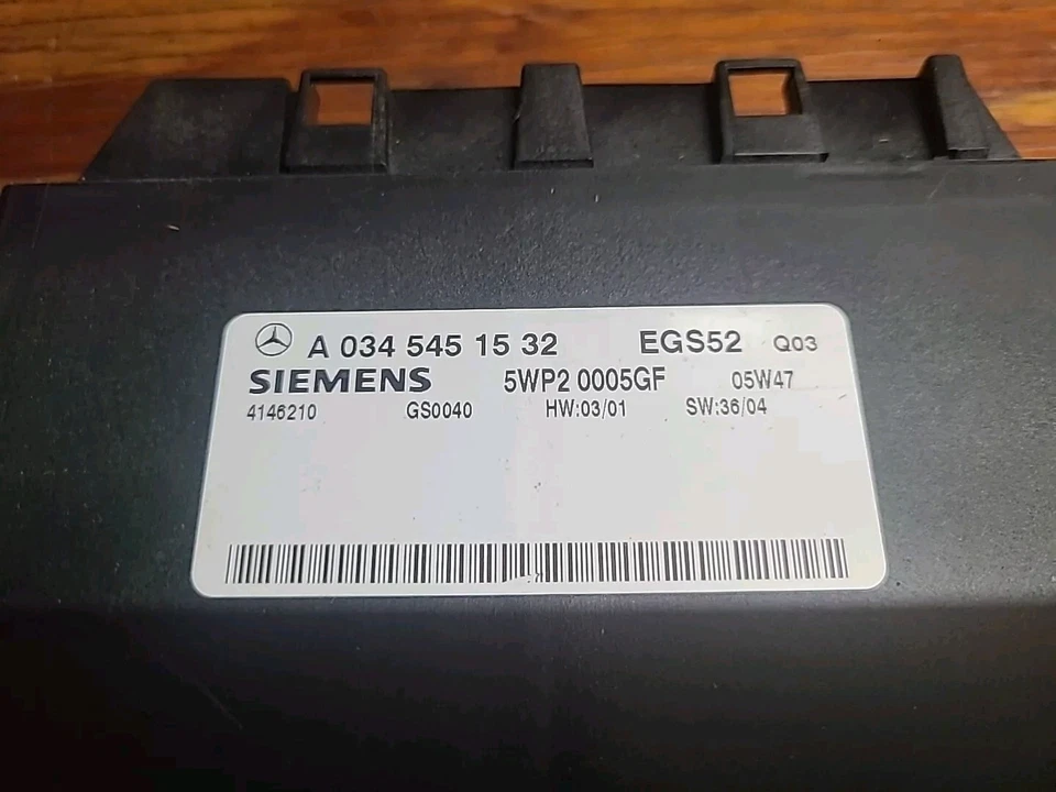 05-06 Módulo de control de transmisión Mercedes R230 SL55 AMG TCU OEM Foto 2 de 4