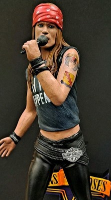 Guns N Roses Axl Rose 6'' Figur 1/12 handbemalte Figur 3D gedruckt Statue Neu