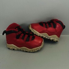 Nike Air Jordan 10 Retro Bulls Over Broadway Shoes 310808-601 Toddler Size 5C