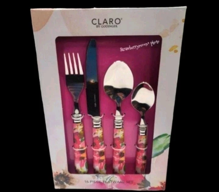 花柄サービングスプーンとフォークセット　GODINGER Godinger Standard Set Flatware Sets for sale | eBay