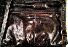 HOBO, Imported, Black Soft Leather Crossbody Bag