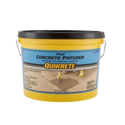 #ad 10 Lb. Vinyl Concrete Patch Repair Multi Purpose Quikrete Concrete FREE SHIPPING $13.50