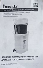 Brewista Cold Pro 4 Commercial Cold Brew Coffee System