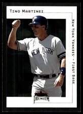 Tino Martinez 2001 Fleer Premium #17 Yankees MLB READ FREE SHIPPING AutographDen