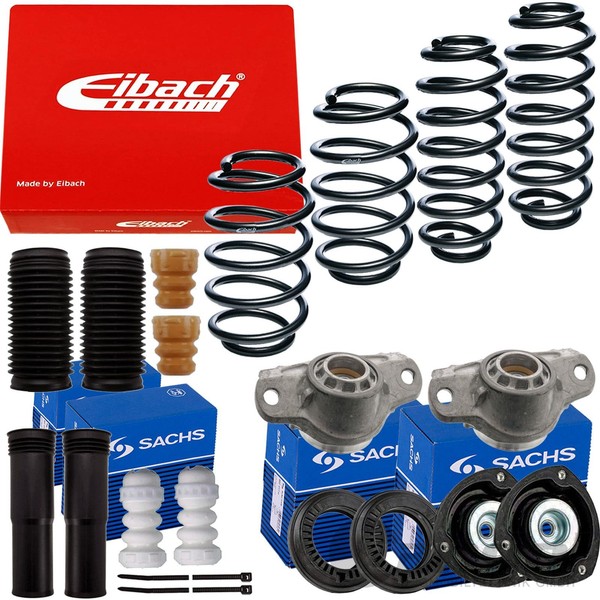 Eibach PRO-KIT Tieferlegungsfedern 30Mm + Servicekit FüR Audi A3 8V VW Golf VII-image