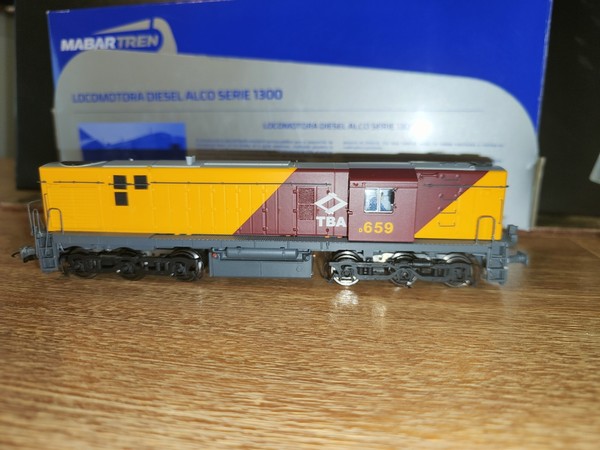 locomotora  Mabar  Alco 1300 H0