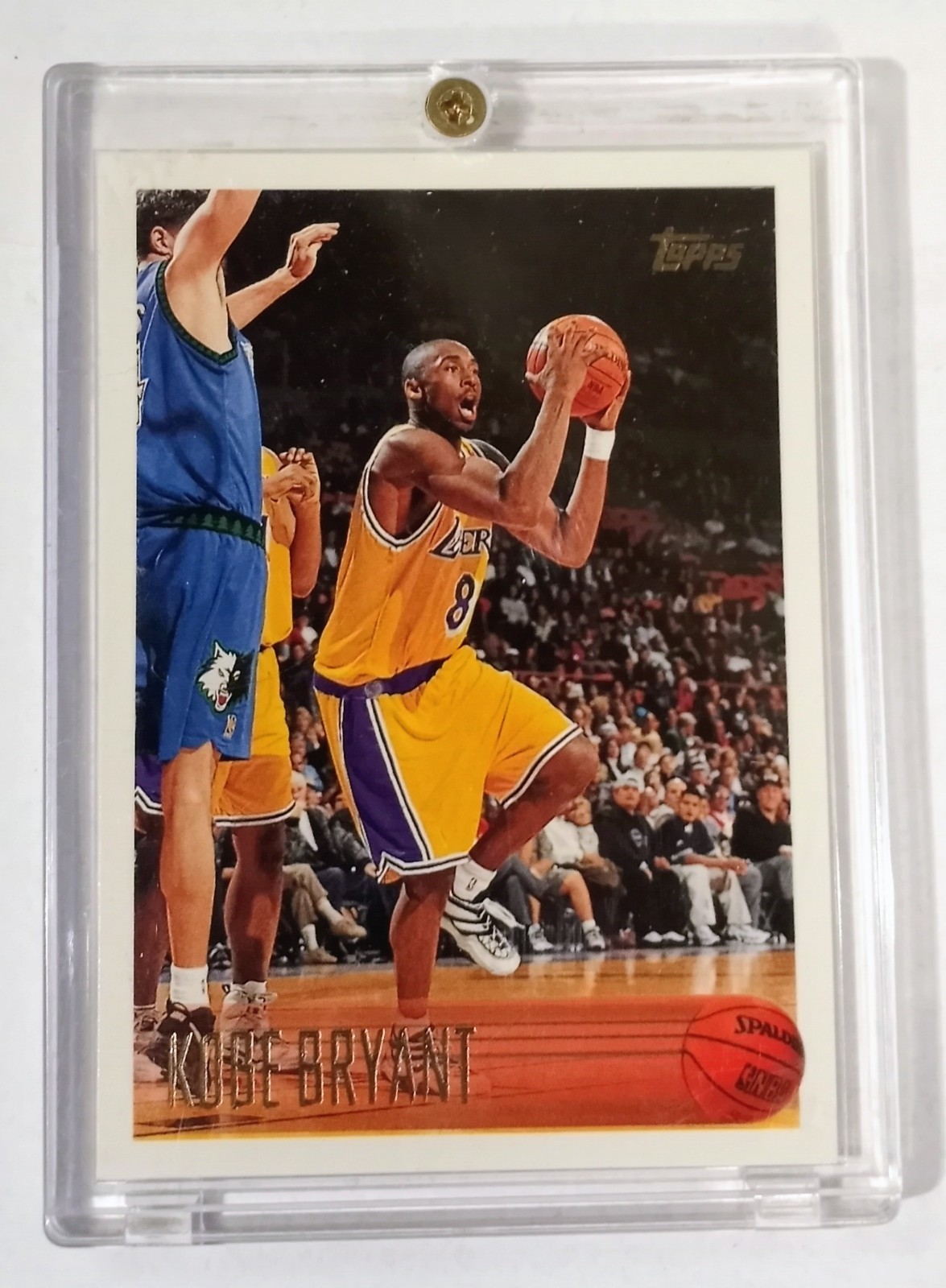 1996-97 Topps Basketball - Kobe Bryant Rookie Card #138 LA Lakers GREAT COND