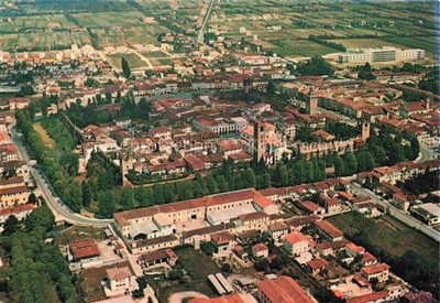 Castelfranco Veneto IT Fliegeraufnahme